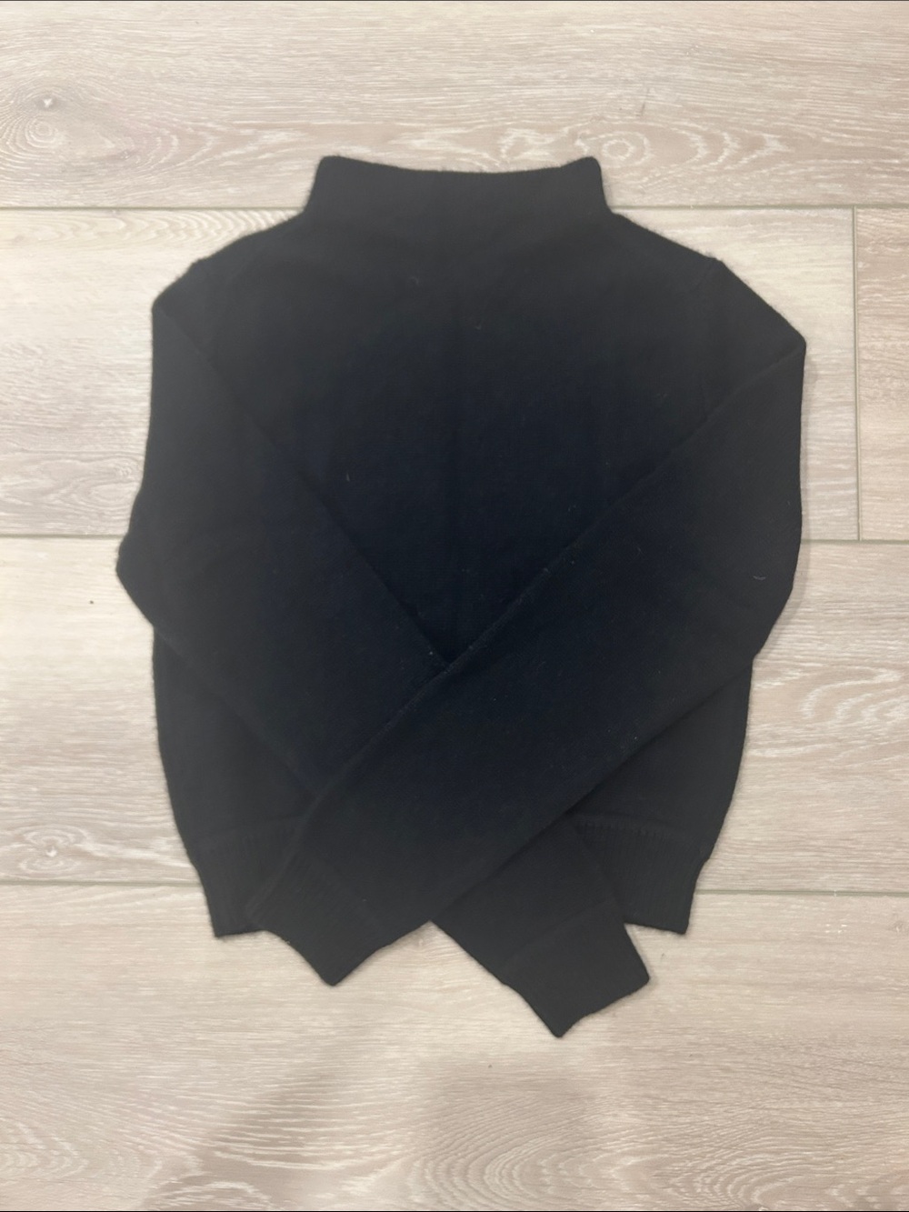 Doen Maire Black Turtleneck Sweater